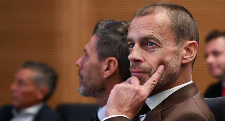 Aleksander Ceferin, presidente de la UEFA.