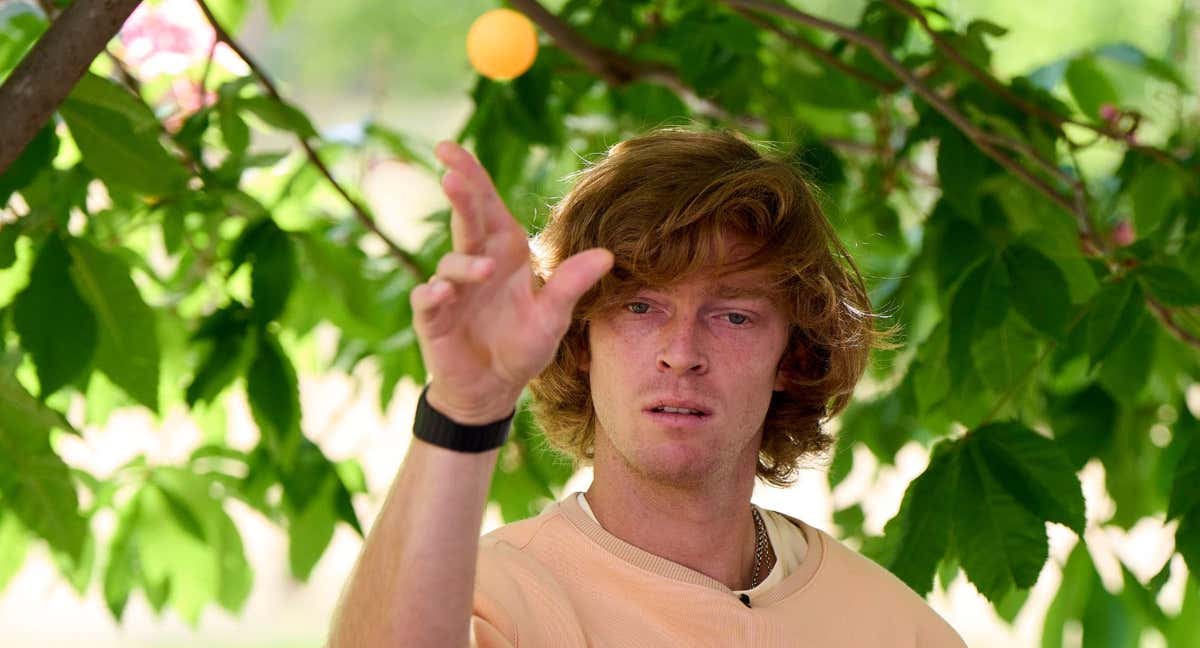 Andrey Rublev disputará el Mutua Madrid Open tras ganar en Montecarlo./MUTUA MADRID OPEN