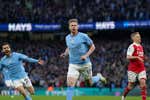 De Bruyne y Haaland asustan y el City le da un golpe a la Premier League