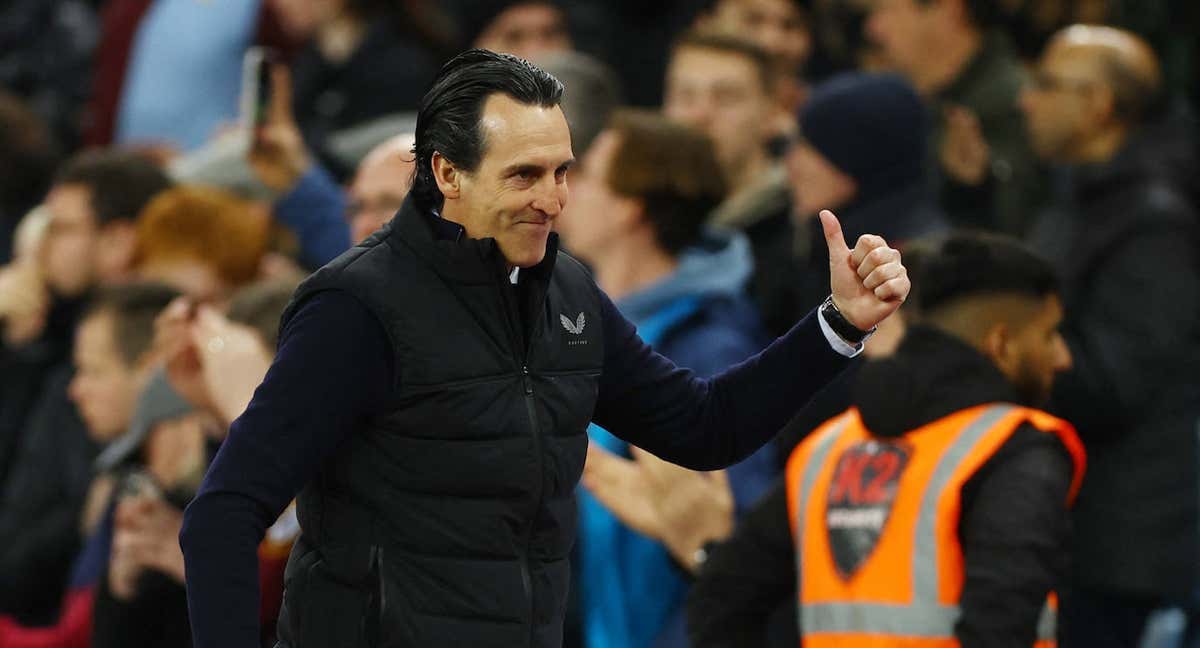 Unai Emery, tras el triunfo contra el Fulham. /REUTERS