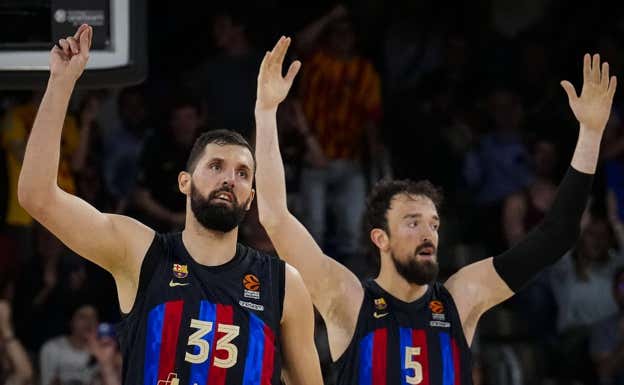 Mirotic y Sertaç Sanli.  EFE