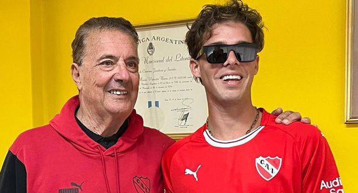 Pepé Santoro y el influencer Maratea.