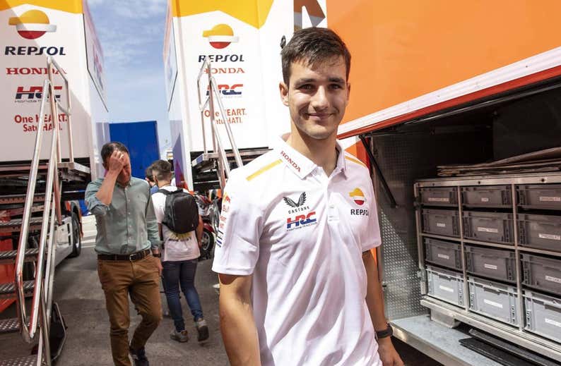 Un mensaje que olía a 'bronca' dio una oportunidad de oro al sustito de Márquez