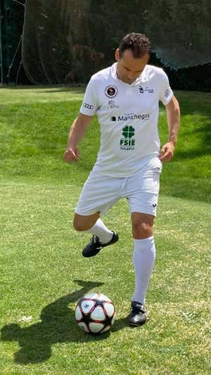 Jaime Romero, entrenándose esta semana en Cuenca.