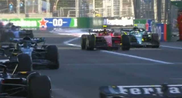 Fernando Alonso carga contra Carlos Sainz: «Me ha llevado contra el muro»