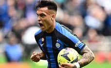Lautaro Martínez mete al Inter en Champions tras ganar en casa