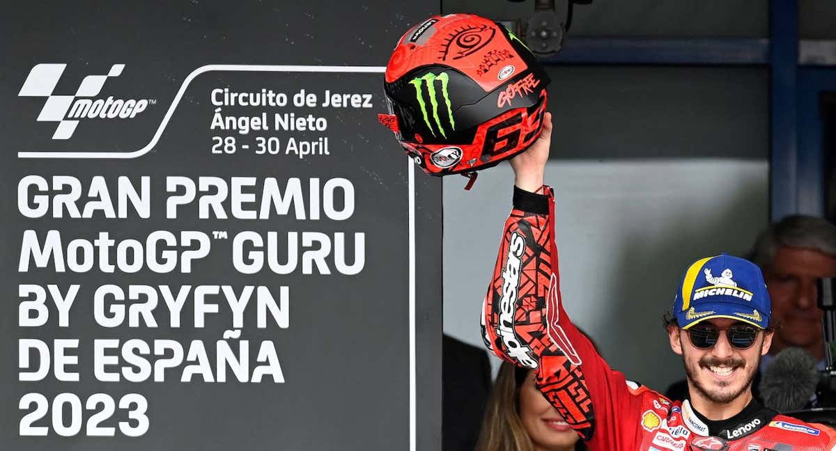 Bagnaia triunfa en el GP de España.