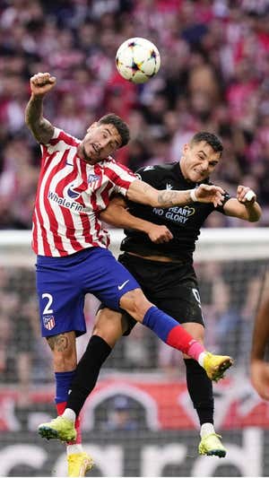 Jutglà le marcó un gol al Atleti en la presente edición de la Champions. AFP