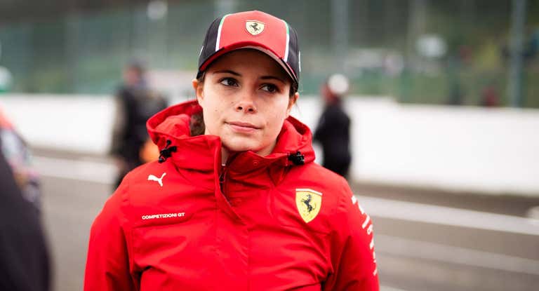 Lilou Wadoux, en Spa.