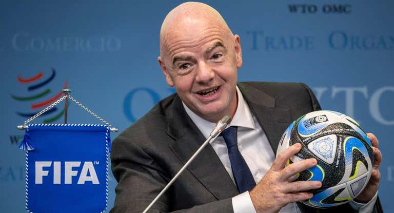 El presidente de la FIFA, Gianni Infantino.