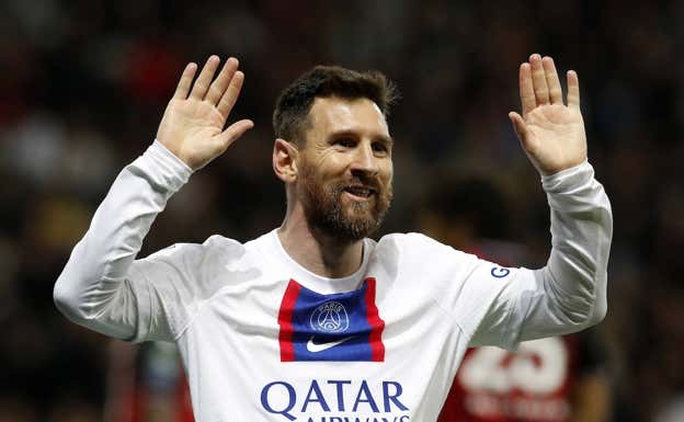 Leo Messi, con el PSG esta temporada  EFE