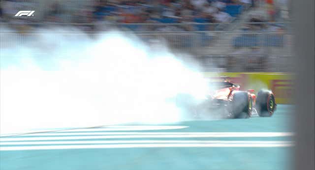 ¡Locura en Miami! Un accidente de Leclerc da una pole imprevista a Pérez, con Alonso 2º y Sainz 3º