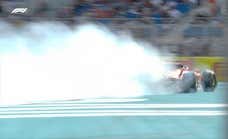 ¡Locura en Miami! Un accidente de Leclerc da una pole imprevista a Pérez, con Alonso 2º y Sainz 3º