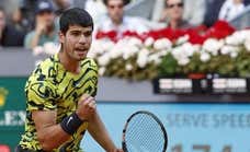 Nadie le baja de la nube: Alcaraz, doble campeón en Madrid