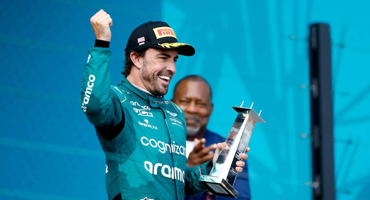 Fernando Alonso Y Aston Martin Se Acostumbran A Vivir En El Podio | Relevo