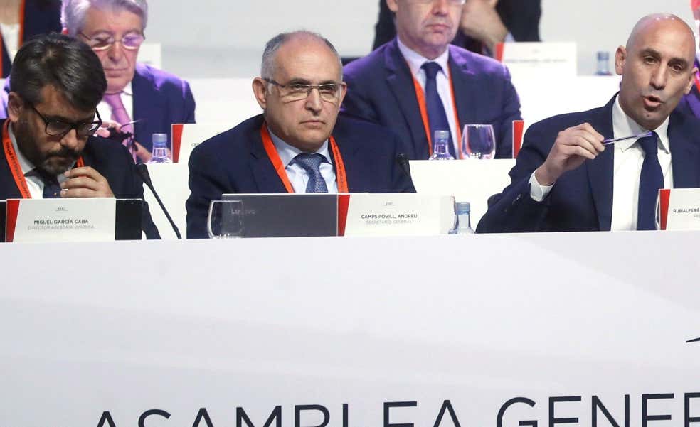 La RFEF pone al frente de Integridad a Miguel García Caba, el abogado que grabó a Javier Tebas