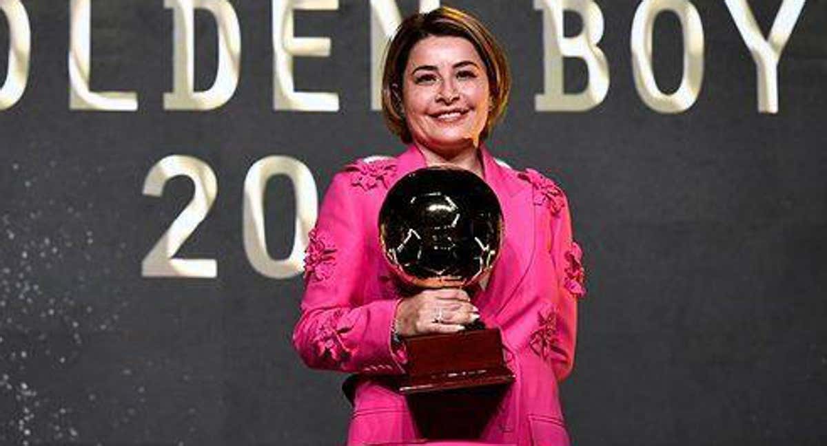 Rafaela Pimenta, agente FIFA, fue premiada en los Golden Boy Awards en 2022. /INSTAGRAM RAFAELA PIMENTA