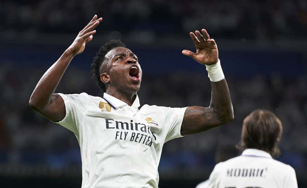 Vinicius responde a la polémica con otro golazo en su competición fetiche