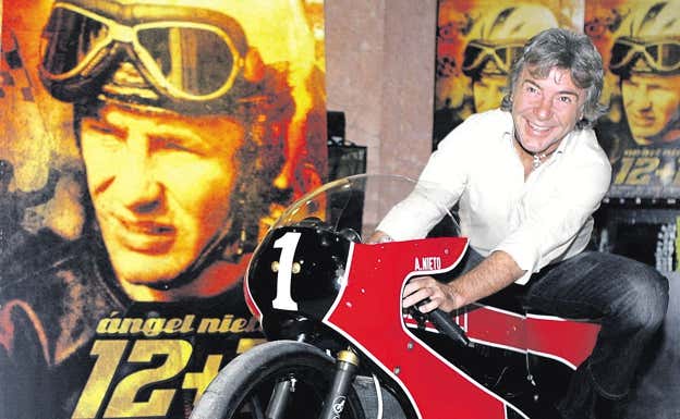 Ángel Nieto, en una foto de archivo de 2005. Archivo