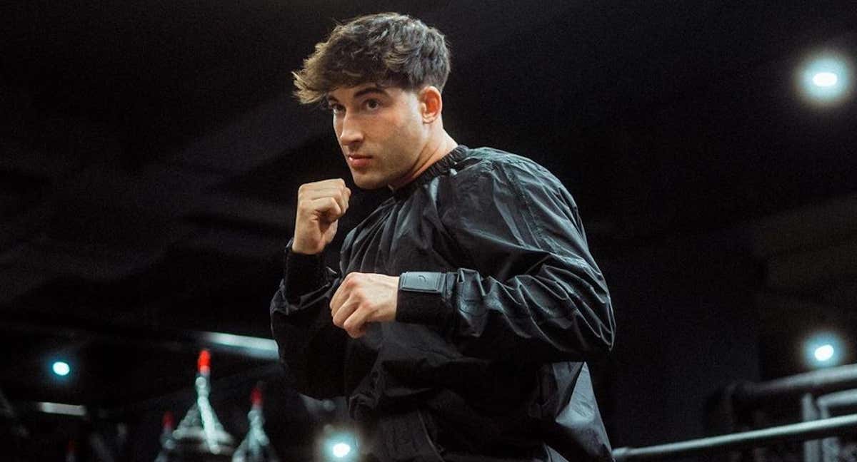By Viruzz, durante un entrenamiento.