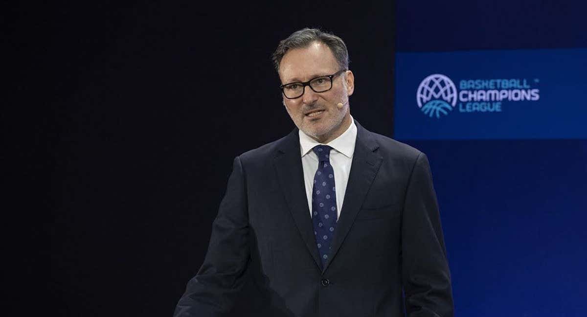 Patrick Comninos es el CEO de la Basketball Champions./FIBA