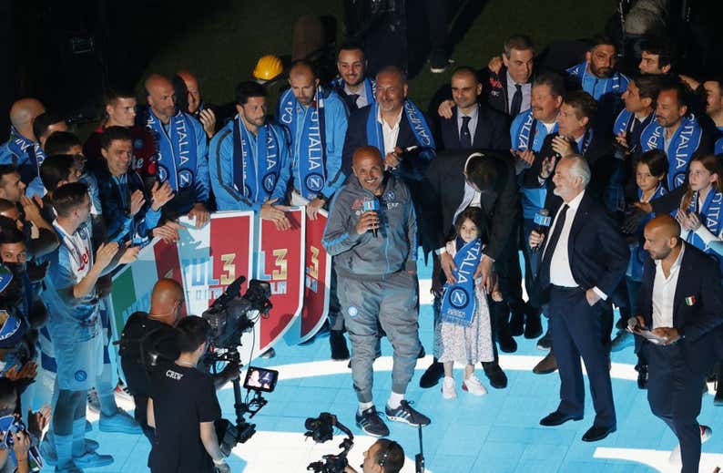 Spalletti - De Laurentiis, fumata blanca: “Puede comenzar un ciclo con este equipo”