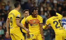 El Barça se monta una fiesta en Cornellà y se corona campeón de Liga