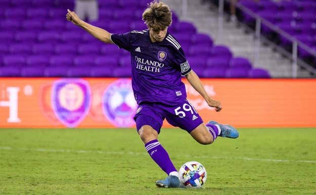Alejandro Granados, en un partido con Orlando City.  INSTAGRAM: @alejandro_granados14