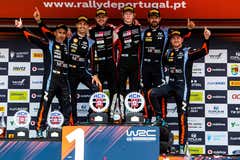 Dani Sordo rinde homenaje a su amigo Craig Breen con un podio en el Rally de Portugal