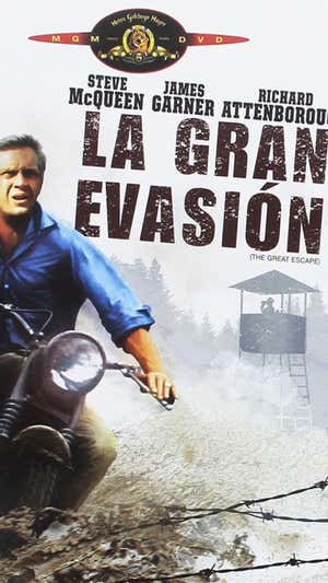 Cartel de la película 'La gran evasión'. MGM