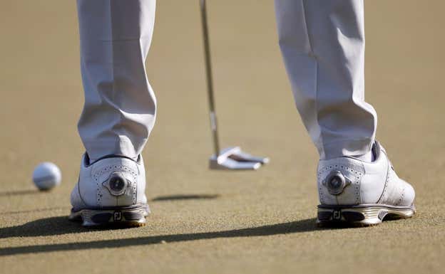 Foto detalle de un torneo de golf.  EFE