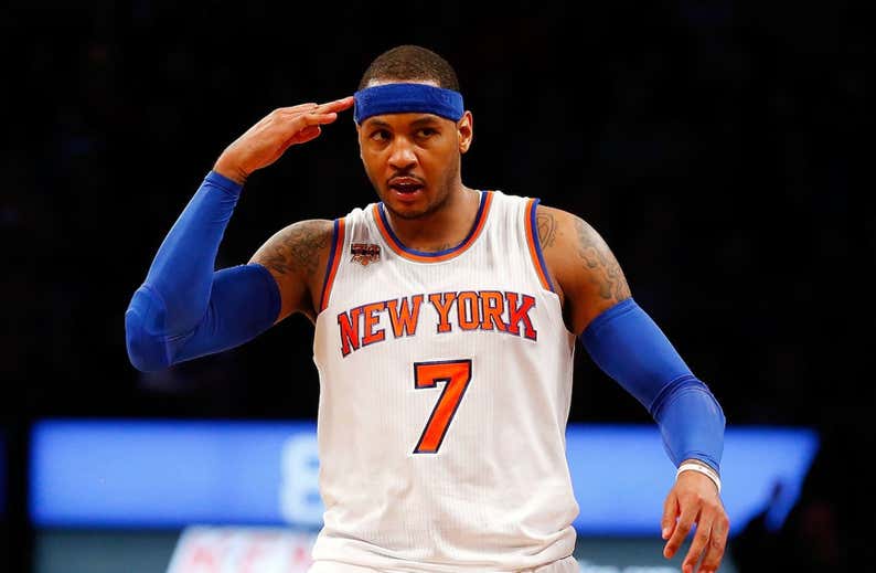 Carmelo Anthony se retira y ya sólo queda LeBron