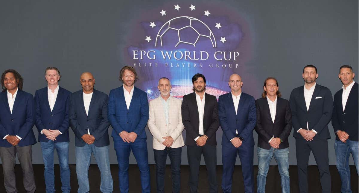 Los protagonistas del torneo en la presentación. /EPG