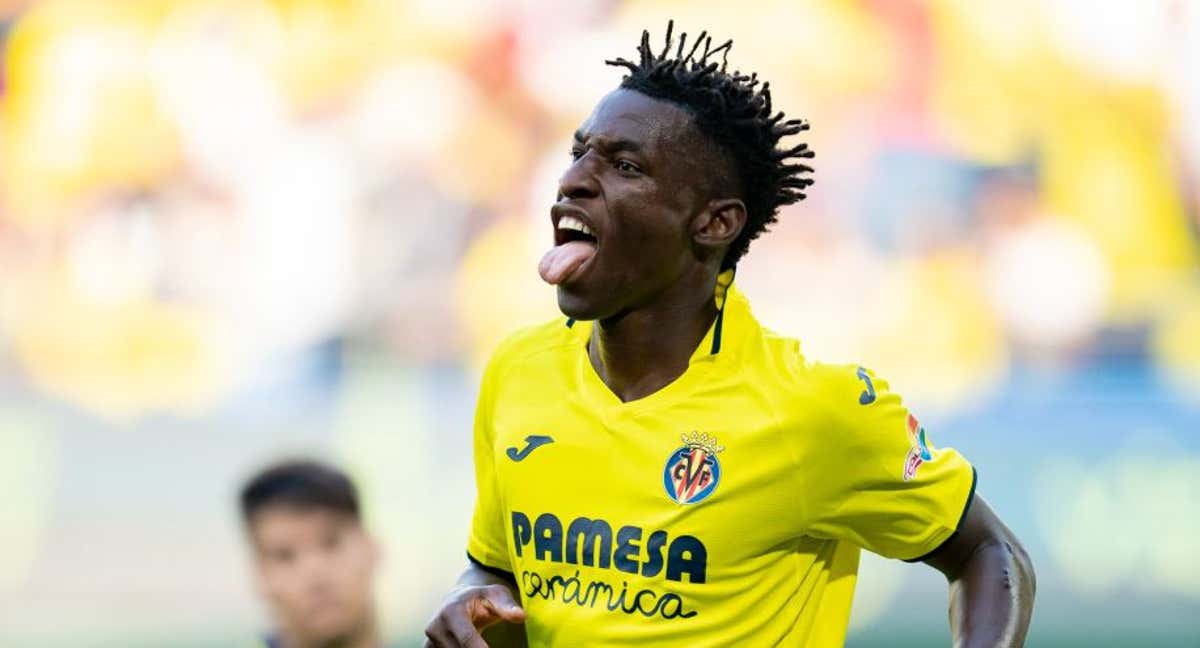 Nico Jackson durante el partido ante el Cádiz. /Villarreal CF.