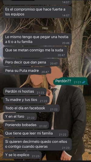 Pantallazos aportados por Pablo Silva. -E.M.
