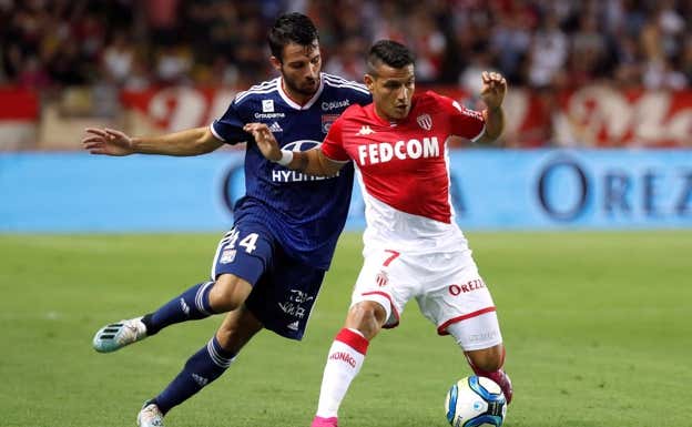 Rony Lopes durante su etapa en el Mónaco.  REUTERS