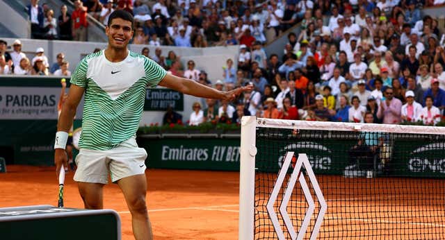Carlos Alcaraz quiere seguir los pasos de Nadal y Federer y tener una línea propia de Nike
