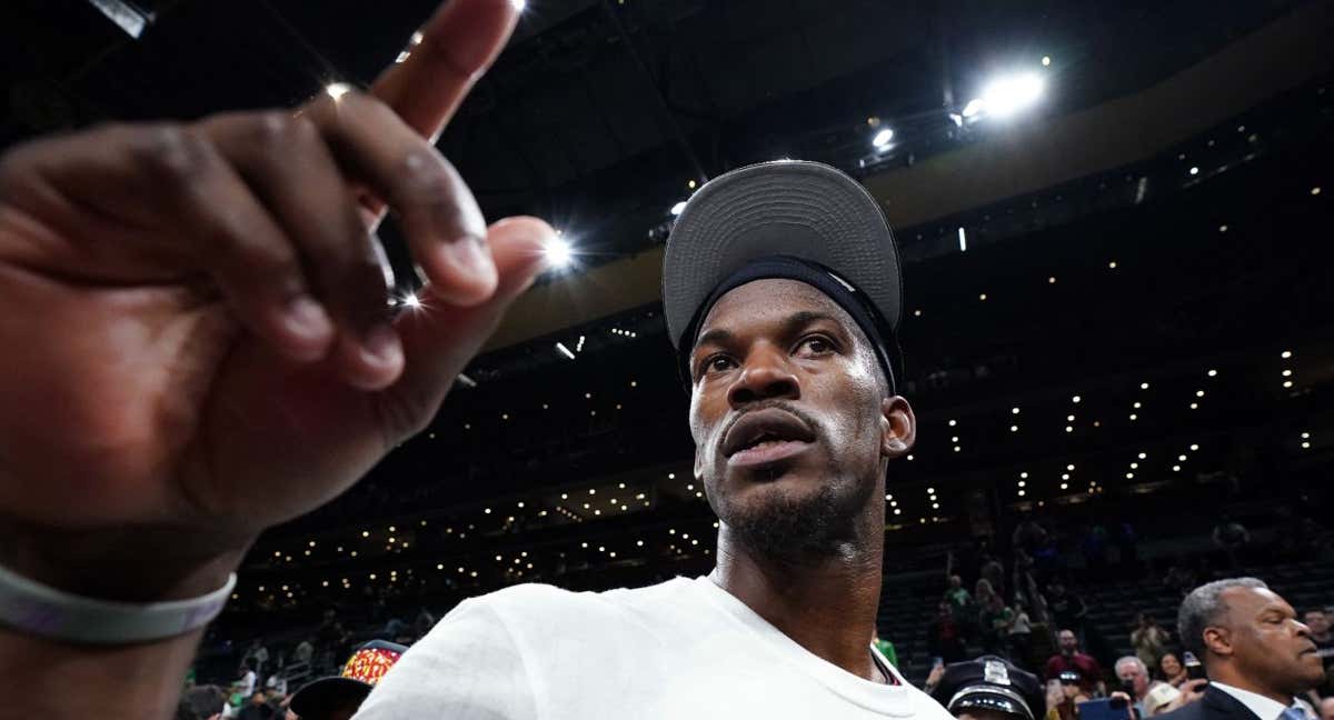 Jimmy Butler celebra el pase a las Finales de la NBA a los Miami Heat./Reuters