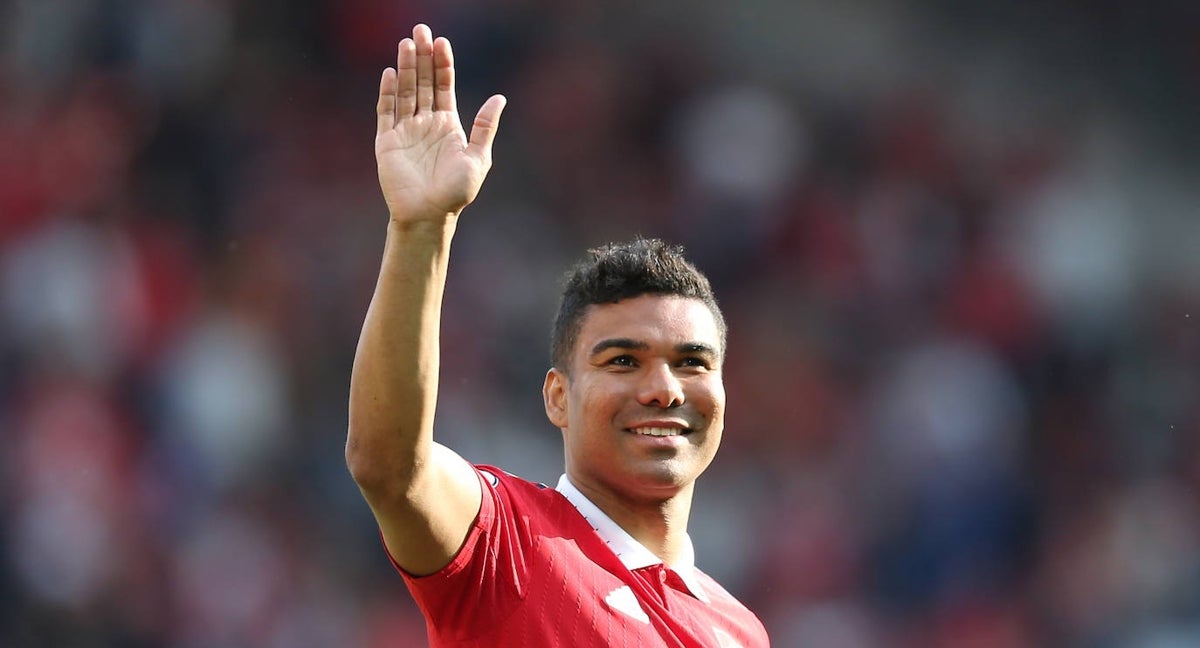 Casemiro, futbolista del Manchester United.