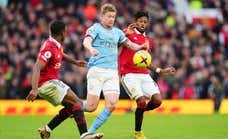 Manchester City 2 - Manchester United 1: resumen, goles y resultado