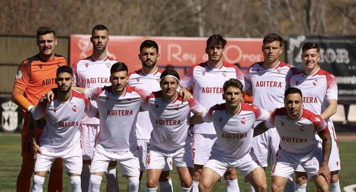El Ursaria, en un partido de Tercera Federación.
