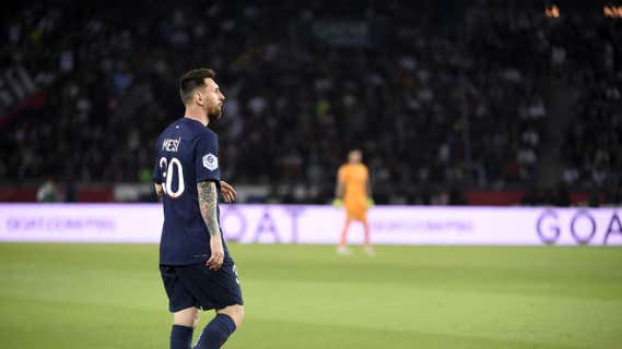 Leo Messi con el PSG. /AFP