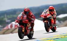 Bagnaia tira de fuerza local y Rins se revela en el estreno de Mugello