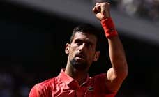 Horario y dónde ver por televisión la final de Roland Garros entre Novak Djokovic y Casper Ruud