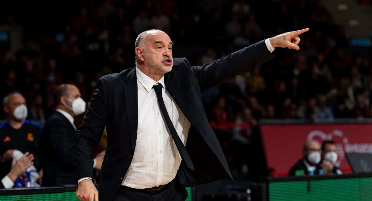 Pablo Laso dirige al Real Madrid hace dos temporadas en el que será su nuevo pabellón, en Múnich.