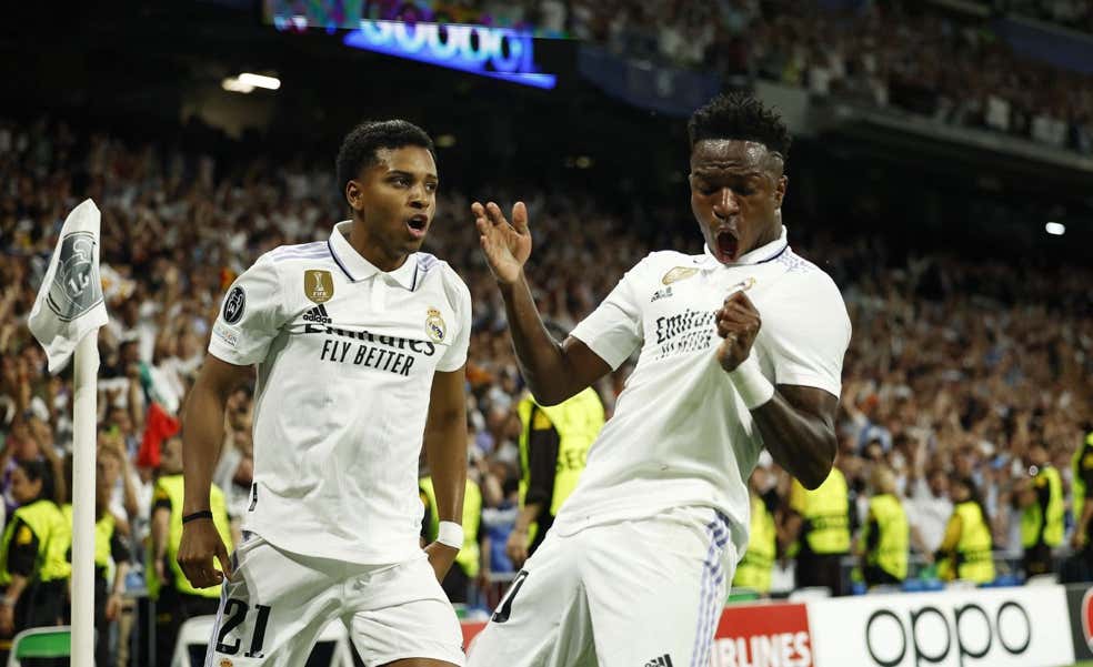 Vinicius, Rodrygo y Camavinga se disparan