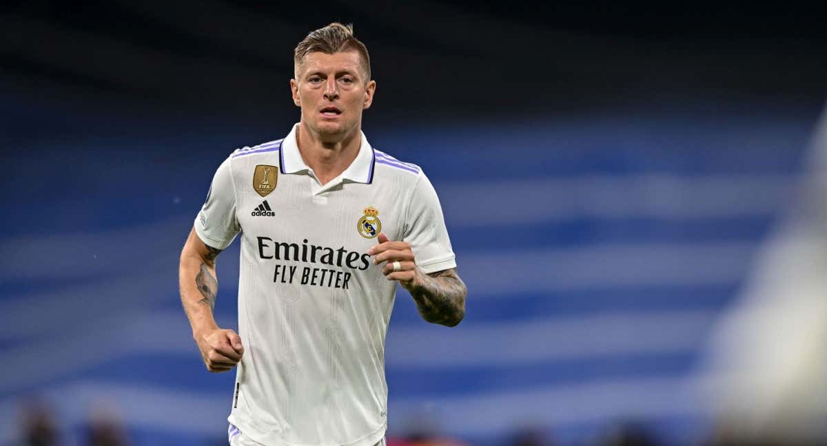 Toni Kroos, en un partido con el Real Madrid. /GETTY