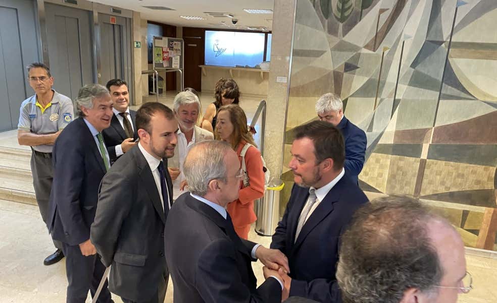 A Florentino Pérez le gusta Víctor Francos y quiere que lo sepas