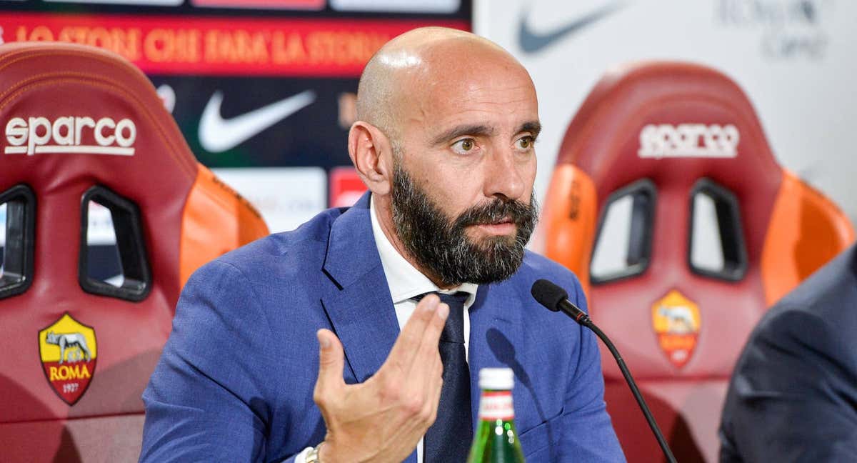 Monchi en su etapa en la Roma./GETTY