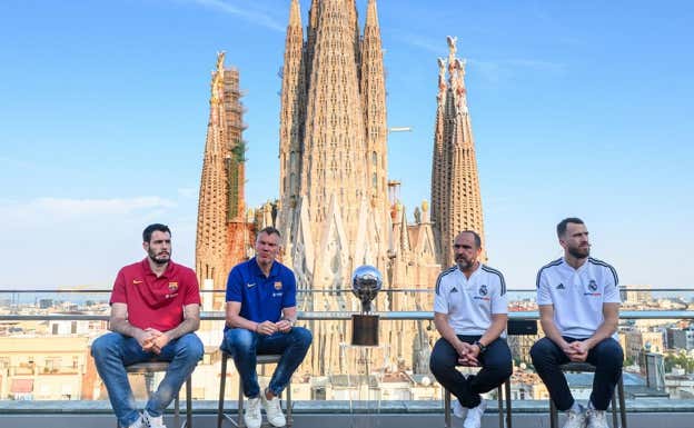 Abrines, Jasikevicius, Chus Mateo y Sergio Rodríguez. ACB